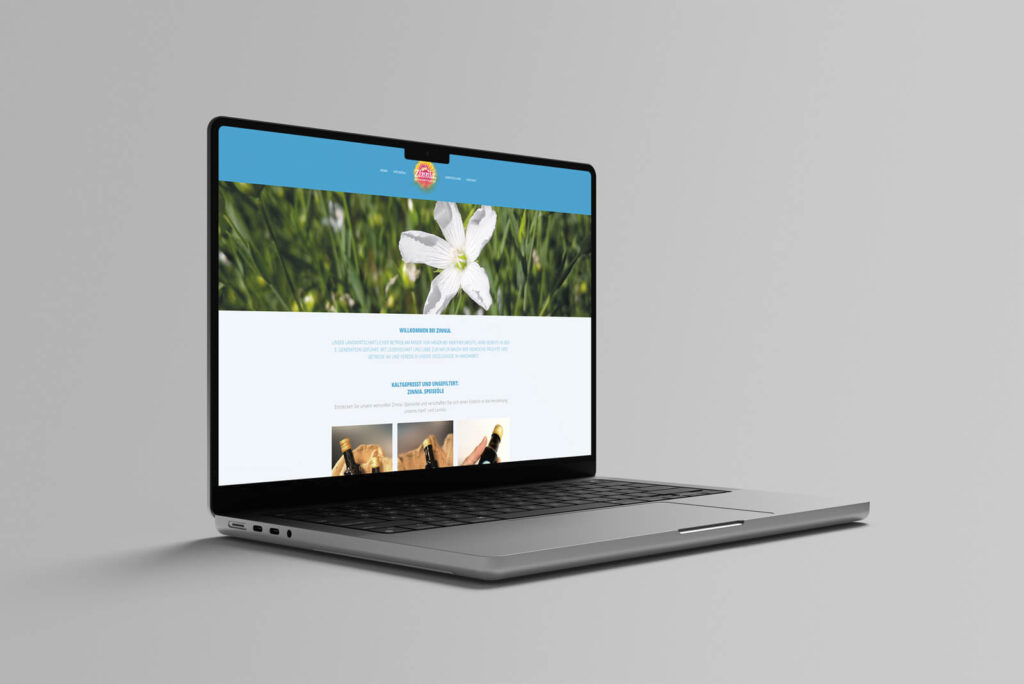 Webdesign Perschin Desktop